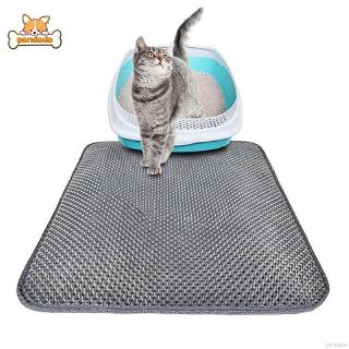 30 * 30 cm alfombrilla de arena para mascotas, gato, doble salpicaduras