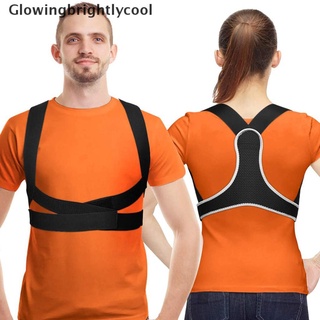 [gbc] corsé corrector de postura para cinturón/soporte/corrector lumbar de espalda/hombros/corrector/corrector de postura [glowingbrightlycool]