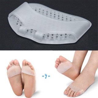 2 almohadillas de dedo del pie de silicona suave, absorción de golpes, antideslizante, metatarsal, almohadilla para pies, dolor