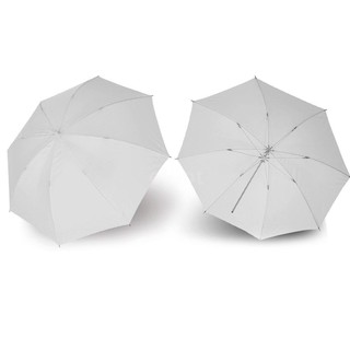 Elt 33in/83cm Studio Flash translúcido blanco suave paraguas