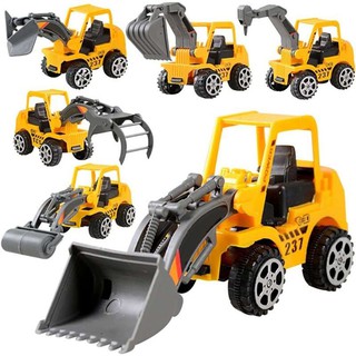 Excavadora De Coche De Juguete TY Boy/Vehículos De Ingeniería Juguetes Camión Bulldozer Para Niño Color Aleatorio/Niños Mini Vehículo Modelo (1)
