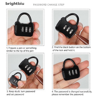 [BiuBiu] Combinación de bloqueo de contraseña portátil de viaje maleta de equipaje de seguridad candado Boutique