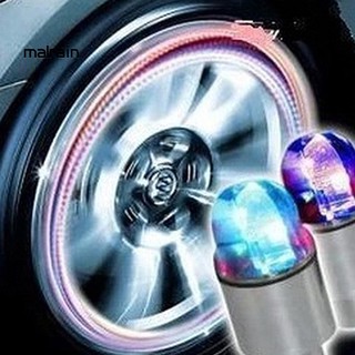 Mal Multicolor rueda luces de coche neumático válvula neumáticos inteligente Cool aleación de Zinc lámpara