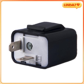 [Linda7]Reemplazo de 2-pin regulable LED Flasher Relay Blinker indicador de motor debike