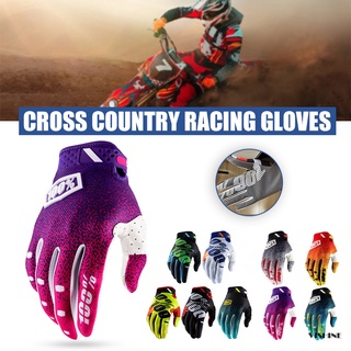 guantes de carreras de motocicleta antideslizantes resistentes al desgaste transpirables guantes de dedo completo