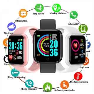 Reloj inteligente Promotion Y68 D20 con Bluetooth USB con Monitor cardiaco Smartwatch