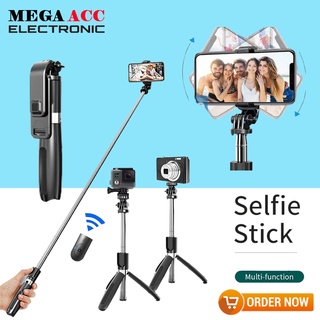 Selfie Stick Selfie Stick trípode 4 en 1 con obturador remoto inalámbrico L02 (1)