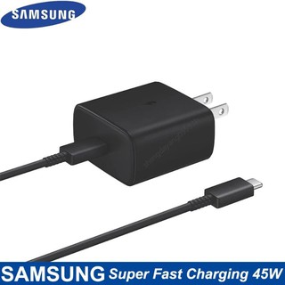Original Samsung 45W PD Quick Charger For Galaxy S20 Ultra S10 Plus S10E Note 10 A81 A70