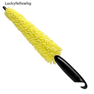 [luckyfellowhg] cepillo de rueda de coche cepillo de limpieza de mango de plástico llantas de rueda cepillo de lavado de neumáticos [caliente] (3)