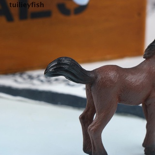 tuilieyfish diy farmland worker cerdo caballo vaca pato animal modelo miniatura decoración co (4)