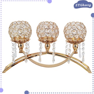 portavelas de cristal candelabros de boda centro de mesa candelabro decoración del hogar