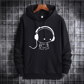 2021new Spring and Autumn Clothing Sweater Men's Hooded Trend Korean Style Handsome Loose Student Pullover Hoodie Coat Sweatshirts