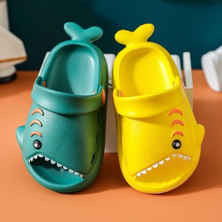 PENNIC Moda De Dibujos Animados Zapatos Lindo Niños Tiburón Sandalias De Playa Zapatillas Antideslizante Al Aire Libre Casual Unisex Niñas/Multicolor (8)