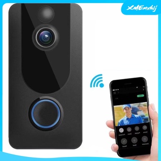 1080p hd smart video timbre infrarrojo mini seguridad del hogar audio bidireccional