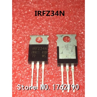 50 Unids/Lote IRFZ34N TO-220 29A/55V/0.04 Europa N-Channel MOSFET Nuevo original