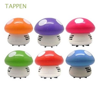 TAPPEN Cute Vacuum Cleaner Mushroom Cleaning Appliances Keyboard Cleaner Office Wireless Energy Saving 360º Rotatable Home Hand Held Dust Remover