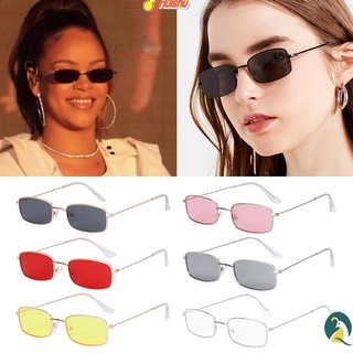 CAN Gafas De Sol Clásicas Para Hombre Y Mujer Transparentes UV400/Lentes Pequeños Ovalados Rectangulares Vintage