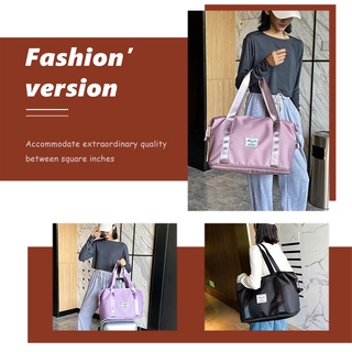 ifashion1 moda mujeres patchwork fitness viaje bolso de hombro grande bolsos de equipaje