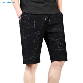 geiefu-Pantalones Cortos Elásticos De Cintura Elástica Para Salón