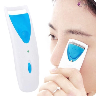 Rizador eléctrico de pestañas de larga duración calentado pestañas rizador maquillaje herramientas de belleza (2)