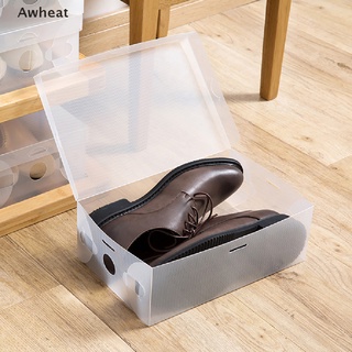 [Awheat] 5 Piezas Caja De Zapatos Transparente Cajón Plástico Cajas Organizador Venta Caliente (3)