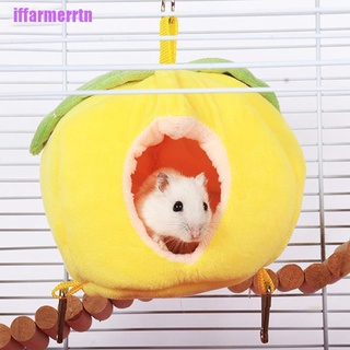 [iffarmerrtn]Hamster Hammock Cage Nest Chinchilla Sleeping Bed House Cute Small Animal Swing (6)