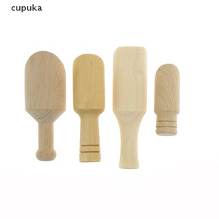 cupuka - cuchara de madera para polvo de sal, baño, ducha, sales de baño, detergente co