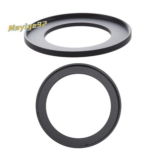 2 piezas de filtro de cámara de lente de paso hacia arriba adaptador de anillo de 49 mm a 72 mm y 49 mm a 58 mm
