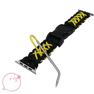 Listo stock de acero inoxidable paraguas cuerda de tejer aguja paraguas cuerda pulsera de tejer aguja de 3 mm delgada curvada aguja