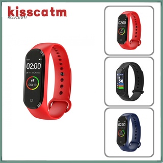 Pulsera inteligente M4 Bluetooth con Monitor De ritmo cardiaco/Rastreador Fitness/podómetro