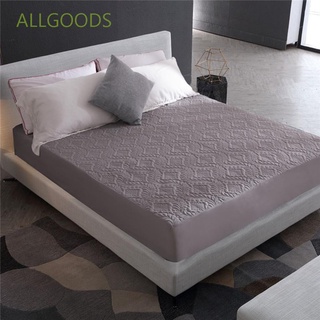 Allgoods - Protector de colchón multitamaño impermeable para el hogar, acolchado, hipoalergénico, estilo de hoja, Protector transpirable
