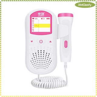 Performance Portable Fetal Doppler Baby Heartbeat Monitor FHR LCD Display