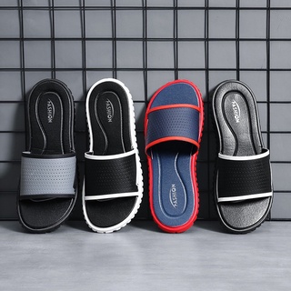 Selipar 2021 nuevas zapatillas de los hombres de verano al aire libre de suela gruesa antideslizante resistente al desgaste de la moda Simple sandalias y zapatillas de los hombres (1)