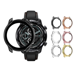 Full Coverage Protective Cover For -Ticwatch pro3 Plating TPU Watch Case Shell