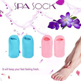 nuevos calcetines de gel para reparación de piel agrietado/tratamiento de pies/spa