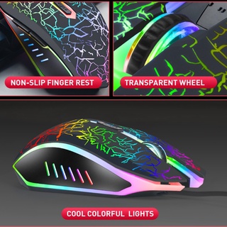 VA LED Backlit Gamer Mouse Notebook Computer Mouse Mute Usb Wired Professional Gaming Mouse Cool Gaming Mouse (8)