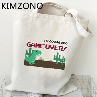 Dinosaurio bolsa de Compras bolsas de tela shopper Reciclaje Bolso de Lona eco bag net sacola compra string sacolas