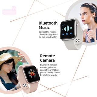 Reloj inteligente X8 serie 6 Bluetooth llamada ritmo cardiaco rastreador de ejercicios Smartwatch PK iwo 15 14 x7 For Apple iphone Android (7)