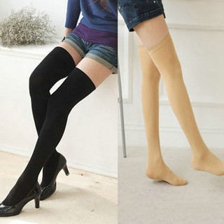 medias largas para mujer sobre la rodilla/medias altas de muslo/medias de medias medias de medias