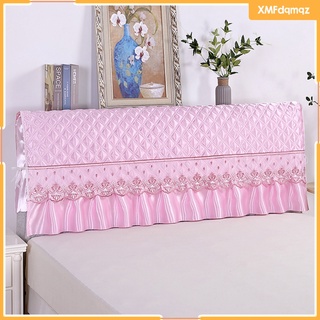 Pink Bed Headboard Slipcover Protector Dustproof Cover Refresh Old Bed 180cm