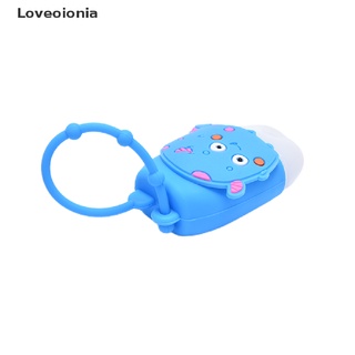 Loveoionia - funda desinfectante de manos de silicona para viaje, portátil, soporte de Gel, botella mi