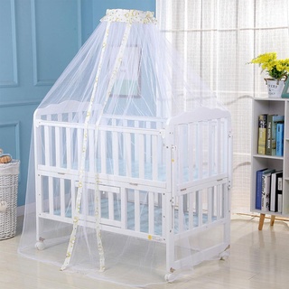 ❣Sp☎Mosquitera para cama de bebé, plegable, cúpula de juguete con costuras reforzadas de encaje, herramienta de malla densa