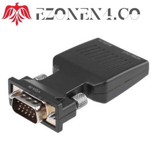 ezonen4 puerto macho vga portátil a hdmi compatible con puerto hembra conector adaptador