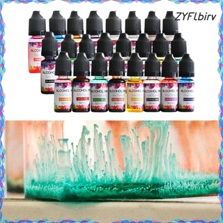 tinta de alcohol 26 botellas para resina epoxi pintura color tinte pigmento líquido (7)