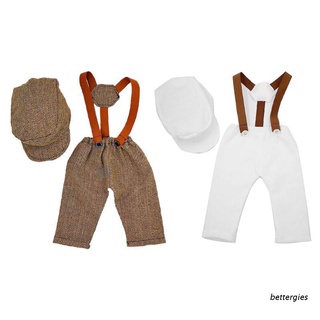 Bet 2 pzas/Conjunto De ropa Para niños Para recién nacidos/pantalones jardineros/sombrero/Foto/Prop