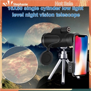 telescopio monocular 16x50 prisma de alta potencia monocular visor para observación de aves