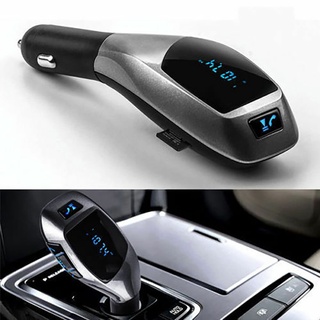 X5 Bluetooth Kit de coche cargador USB V3.0 + EDR FM transmisor manos libres duradero (1)