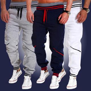 Kt hombres moda Jogger danza ropa deportiva holgada harén pantalones pantalones pantalones pantalones pantalones