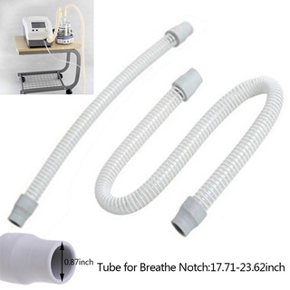 Northvotescastnew tubo Flexible de manguera Flexible de 17,7" para máscara CPAP, Apnea del sueño, ronquido médico, muesca NVCN