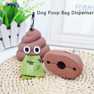 [zuy] dispensador de bolsas de caca para perros ecológicos, bolsa de basura para perros al aire libre, bolsa de basura cqw